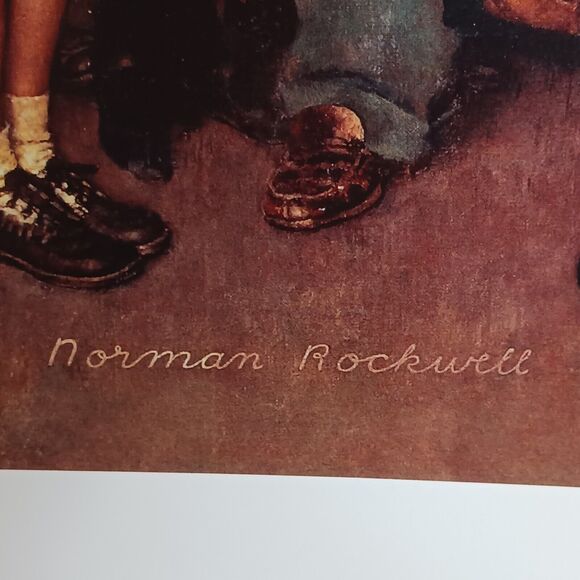 The Homecoming Art Poster 1948 Saturday Evening Post Norman Rockwell 12x16 - Picture 5 of 8